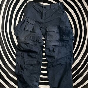 Balenciaga 2021 convertible multi pocket Cargo Pants